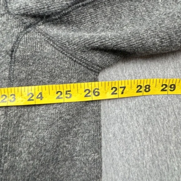 Arbor Wear 1/4 Zip Long Sleeve Pullover Fleece Sweater Men's 2XL Gray Wool Blend